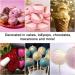 Edible Glitter - 3 Colours 100% Edible Glitter for Cakes Gold Pink Red Edible Glitter for Drinks Cake Decorations Chocolates Muffins Cocktail Cream etc (4g Each) - Buy Online on GoSupps.com