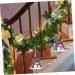 Buy Abaodam 4-Piece Wrought Iron Christmas Tree Hanging Bells | Snowy Decor for American Style Xmas Trees | 7x7cm | International Shipping Available - Buy Online on GoSupps.com