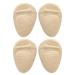 2 Pairs Ball of Foot Cushions Gel Heel Inserts Non-Slip Foot Pads High Heel Comfort Pads Gel Cushion Insoles Shoe Pads for Women Men Forefoot Pain Shock Absorbing (Skin Color)