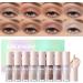  Paupi res Liquide | Teint pour Yeux | Longue Tenue R sistant l'Eau Pigment Intense 8 Couleurs Cosm tiques Pour Femmes Pour Cosplay Rendez-vous F te Halloween - Buy Online on GoSupps.com
