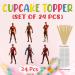 Seyal Flsh Cupcake Topper - Buy Online on GoSupps.com