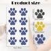 Dog Paw Glitter Tattoo Sticker Set - 20 Sheets/240 Pcs Temporary Tattoos for Women Girls - Fresh Color Body Art Accessory - Buy Online on GoSupps.com