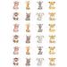 Jungle Baby Animals 24 edible PRE CUT wafer paper cupcake toppers - Buy Online on GoSupps.com