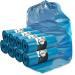 Garbage bags 120l blue - 150 pieces - extremely tearproof - waste bags - waste bag xxl - type 100 extra - garbage bag 120 l - 70 - 700x1100 mm - LDPE - Large garbage bag - 120 liters - Super strong garbage bags 120 liters of blue - 150 garbage bags