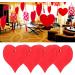 Yousiliang 100 Wooden Heart Slices - Handmade Red Heart-Shaped Pendants for DIY Crafts Wedding Decor & Tinkering - Buy Online on GoSupps.com