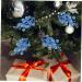 RORPOIR 10pcs Christmas Imitation Berries Christmas Stuffers Artificial Berry Christmas Fake Berry Curly Blue 19X5X5CM - Buy Online on GoSupps.com