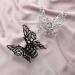 2 Pack Butterfly Metal Large Hair Claw Clips for Women - Retro Black/Silver Hair Jaw Clips - Strong Hold for Thick Hair - Fashionable Hair Accessories for Girls - Buy Online on GoSupps.com