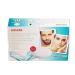 Alclear 95AP Washable Slurry Pads Set - Eco-Friendly Microfiber for Gentle Facial Cleansing | 7 Beige & White Pads with Washing Bag - Buy Online on GoSupps.com