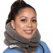 Cervical Neck Traction Device by EverRelief - Inflatable Neck Stretcher Collar for Instant Neck & Shoulder Decompression - US Owned & FDA Registered Support Brace for at Home Neck Pain Relief