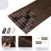 Buy Cheap Clip-In Real Hair Extensions Set - 8 Pieces Soft Medium Brown #4 20 (50cm) - 70g Remy Hair - Buy Online on GoSupps.com
