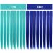 Jchdwsguo 16-Piece Turquoise Blue Clip-in Hair Extensions - 21 inch Heat-Resistant Synthetic Highlights for Women & Girls - Perfect for Holiday Parties - Buy Online on GoSupps.com