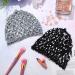 MTLEE 4-Piece Women's Hair Net Snood Set - Pearl Crochet Mesh Hair Wrap for Sleeping - Buy Online on GoSupps.com