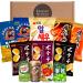Snack Party Box |Get to know 12 popular chips and drinks from the USA Korea and Japan |For film evenings or as a gift idea for special occasions
