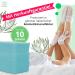 Kosmetex Wellness Aloe Vera Paraffin Bath - Relaxing Hand & Foot Treatment | 10x 500ml Paraffin Wax for Warmers - Buy Online on GoSupps.com