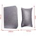 ISTOVO Professional Nail Pillow Cushion Holder Soft Pu Leather Hand Arm Rest Set Nail Art Salon Manicure Tool#Ancient Silver - Buy Online on GoSupps.com