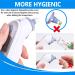 200 Pack Disposable Ear Thermometer Probe Covers - Universal Lens Filters for Braun ThermoScan Models & Digital Thermometers - Buy Online on GoSupps.com