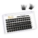 Cluster Lashes D Curl 16mm 72 Clusters B&Q Lash Clusters Individual Lashes Volume Eyelash Clusters DIY Lash Extensions Soft Wispy Cluster Eyelash Extensions DIY at Home (B30 D-16mm) D-16 mm B 30