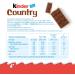 Kinder Country - Barre C r ali re enrob e de Chocolat au Lait avec un C ur au Lait fondant et des C r ales souffl es - Gourmand et Croustillant - Format partager - 40 Barres - Buy Online on GoSupps.com