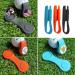 FINGER TEN Golf Ball Marker Hat Clip Magnetic Set - 6 Silicone Hat Clip (Black&Blue&Orange) - Durable & Removable - Value Pack (3, 6, 9, 12) - Attaches Easily to Hats, Caps, Belt - Silver - Buy Online on GoSupps.com
