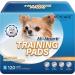 120 Count Small 17.5 x 23.5 Dog Training Pads - Ultra Absorbent, Odor-eliminating, Leak-proof - Blue - Buy Online on GoSupps.com
