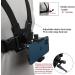 Mobile Phone Chest Strap Harness Mount Holder Kit for iPhone Samsung GoPro AKASO DJI Osmo Cameras - Buy Online on GoSupps.com
