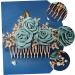 FRCOLOR Rose Side Comb Wedding Hair Accessories for Women Flower Hair Accessories Bride Bridal Hair Accessories Hairbrushes for Women Hair Barrettes for Women Girl Hair Comb Cloth Women's - Buy Online on GoSupps.com