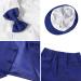 Mint Green Baby Boys Blazers Suit 5pcs Wedding Outfit | Solid Blue | 18-24 Months - Buy Online on GoSupps.com