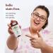 Hello Sweet Coconut Deodorant with Shea Butter for Women + Men - 24HR Odor Protection - Vegan, Paraben-Free - 2.6oz 3-Pack - Buy Online on GoSupps.com