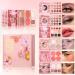 Eyeshadow palette Matte Shimmer Blendable Lip Color book style Bronzer Highlighter Makeup for women birthday Valentine's Day travel vacation party camping outdoor scene - Buy Online on GoSupps.com