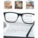 OLOMEE Reading Glasses 2.00 Men's Oversized Large Square Readers Black Frame 4 Pack - Lightweight Eyeglasses for Reading with Flexible Spring Hinge - Buy Online on GoSupps.com