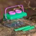 Junior Explorer Insect Magnifier - Kids Insect Container with Triple Magnifying Glasses Tweezers & Waterproof Design for Outdoor Adventures - Buy Online on GoSupps.com
