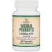 Vaginal Probiotics for Women - Clinically Studied PH Balance & Comfort | 60 Capsules 5 Billion CFU - Double Wood - Buy Online on GoSupps.com