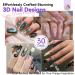  Saviland SAVILAND 3D Nail Art Gel: 30g Rhinestone Glue Gel for Charm Sculpture Multifunctional Nail Carving DIY Nail Design Manicure at Home - Buy Online on GoSupps.com
