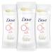 Dove 0% Aluminum Free Deodorant 24-hour Odor Protection Rose Petals Deodorant for Women 2.6 OZ, 3 Count Rose Petals 2.6 Ounce (Pack of 3)