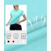 Women's Golf Polo T-Shirt | Short Sleeve Collared Athletic Print | Little Beauty 1444-Azure Blue White (Medium) - Buy Online on GoSupps.com