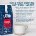 Laird Superfood Dark Roast Ground Mushroom Coffee - Buy Online on GoSupps.com