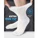 LIN Diabetic & Circulator Socks - Non-Binding for Women and Men - 6 Pairs - Buy Online on GoSupps.com