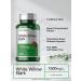 White Willow Bark Capsules 1500mg 200 Pills Max Strength Non-GMO Gluten Free Herb Extract by Horbaach - Buy Online on GoSupps.com