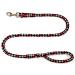 Dog leash large dogs jumbo with hand loop up to 80 kg / guide leash / training line / training line very stable 17 colors (5m ohio (black-silver-red)) 5m Ohio (black-silver-red)