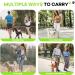 Xoolkly Dog Treat Pouch for Dog Training and Walking Dog Treat Bag with Adjustable Belt 3 Ways to Wear Dog Walking Bag with Poop Bag Holder Grey - Buy Online on GoSupps.com
