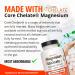 Highly Bioavailable Magnesium Glycinate Supplement - 400mg Elemental - 120 Capsules | Made in UK | GMP Certified - Buy Online on GoSupps.com