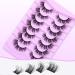 JIMIRE Cluster Lashes Individual Eyelash Clusters Natural Look Eyelashes Extension Russian D Curl Lash Extensions Fluffy Eyelash Individuals 9-17mm Thick Fake Eyelashes - Buy Online on GoSupps.com