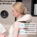 Neck & Shoulder Shiatsu Massage Device with Heat - Electric Silicone Massage for Back Legs & Feet - Versatile & Comfortable Off-White Design - Buy Online on GoSupps.com