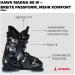 Atomic Hawx Magna 85W Women's Ski Boots - Black/Denim/Silver | 102mm Wide Fit | Prolite Stability & Memory Fit - Buy Online on GoSupps.com