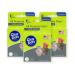 Glue Dots Double-Sided Adhesive Permanent All Purpose Dots 1/2-Inch Clear Roll of 300 3 Pack All Purpose Roll 3-Pack
