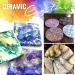50 Pack Round White Unglazed Ceramic Coaster Tiles with Cork Backing - Perfect for Alcohol Ink, Acrylic Pouring, Mosaics, and DIY Painting - Buy Online on GoSupps.com