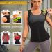 Chumian Ladies Sauna Sweat Training Tank Top - Neoprene Corset Shapewear for Fitness & Abs - Black M - Buy Online on GoSupps.com