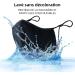 Ansta Fabric Mask - 5 Washable Cotton Face Masks for Men & Women | Reusable Adjustable Black Dustproof Unisex Masks - Buy Online on GoSupps.com