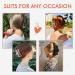 CEELGON Large Claw Clips for Thick Hair - Pack of 2 (Black/Clear) - 5.5 Inches - Buy Online on GoSupps.com