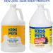 KIDS 'N' PETS 128oz Instant Stain & Odor Remover - Non-Toxic & Child Safe - Eliminates Tough Stains & Odors, Including Urine - Packaging May Vary - Buy Online on GoSupps.com